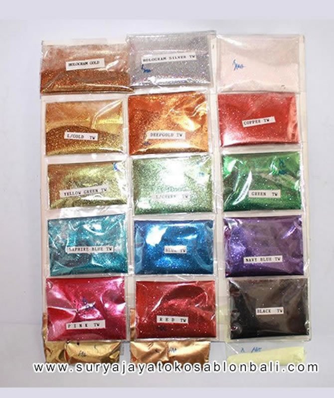 Gliter, Gold, Silver, Phospor (Water Base)