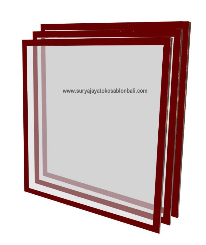 Screen Frame Kayu Ukuran Kecil s/d Besar