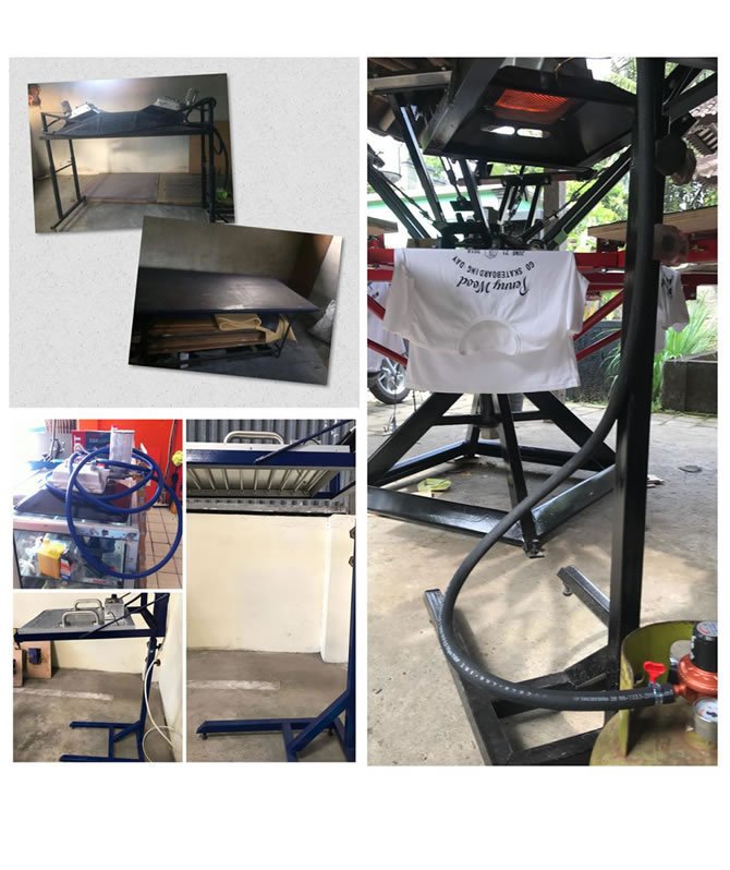 Pengering Sablon Panas Gas & Pengering Sablon Infra Red