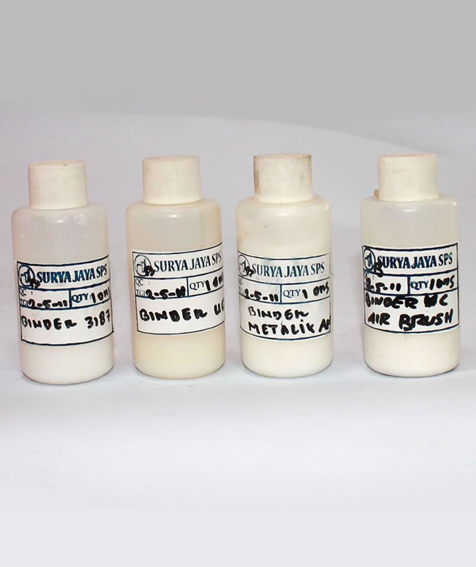 Binder (Cairan Tambahan Sablon Water Base)